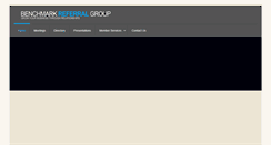 Desktop Screenshot of benchmarkreferralgroup.com